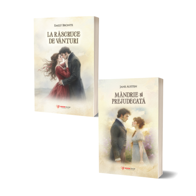 Pachet Austen & Brontë, 2 volume